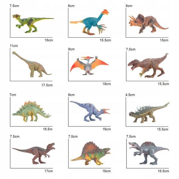 Dinosaurs – Jurassic Tree Figure Set in a Box with Accessories + Mat