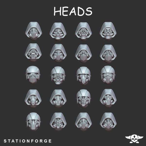 Scavenger Bikers x3 – Station Forge – 3D-utskrift