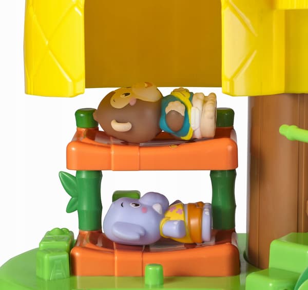 CHLOROPHYLL TROPICAL COLOURFUL HOUSE WITH FIGURINE – INTERACTIVE TOY