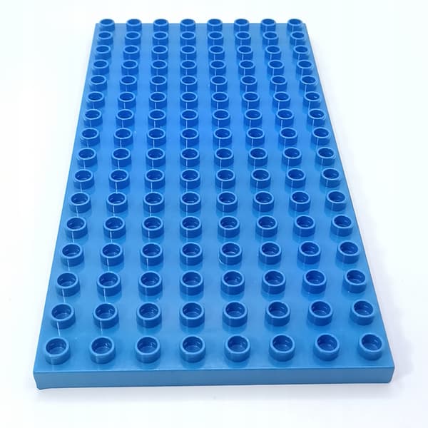 LEGO 6490 Blue Duplo Tile 8 x 16