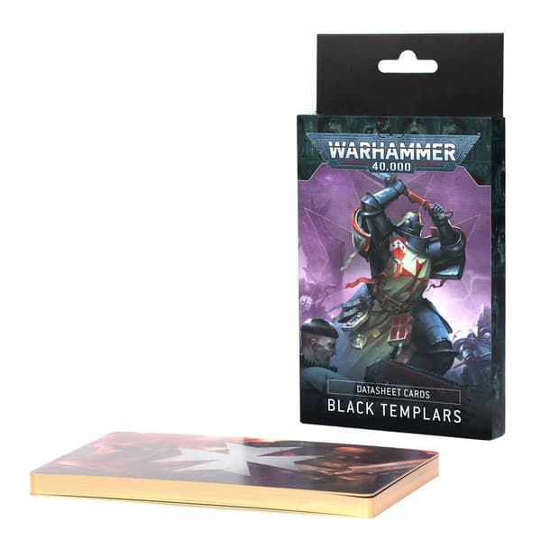 WARHAMMER 40.000 Databladskort: Black Templars