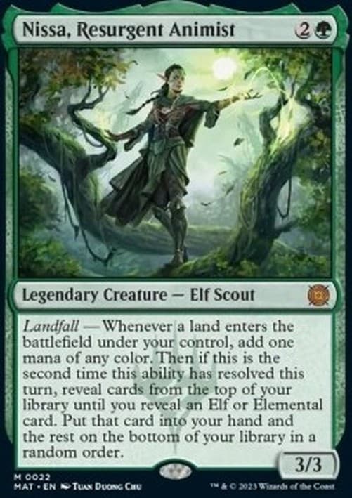 Magic: The Gathering Nissa, Resurgent Animist