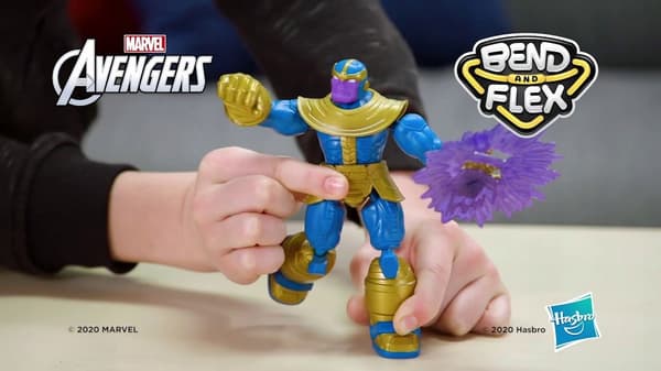 Hasbro Avengers Bend and Flex Thanos Figure