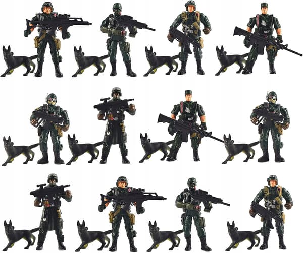Joyin Surprise Eggs – Soldier Figures, 12-pack