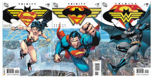 DC Trinity Comic 16–18/2008 (English) Jim Lee Connecting Variant
