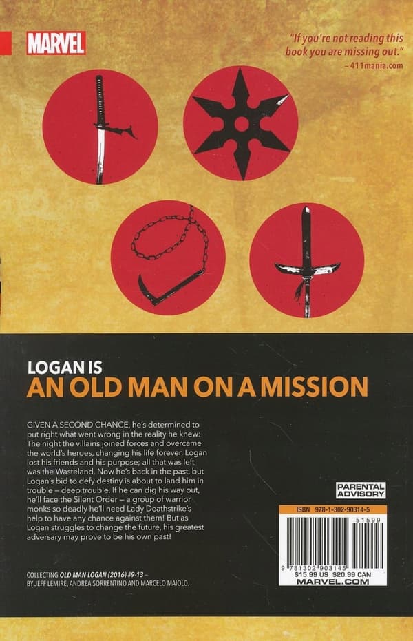 Wolverine: Old Man Logan Vol. 3: The Last Ronin