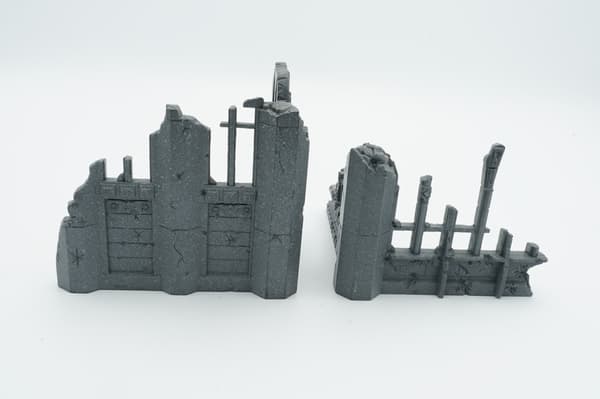 Warhammer 40k Gothic Ruins plastic terrain set