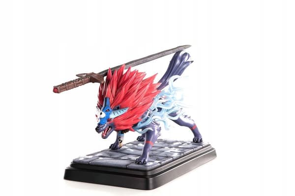 OKAMI (OKI WOLF FORM) RESIN STATUE [FIGURINE]