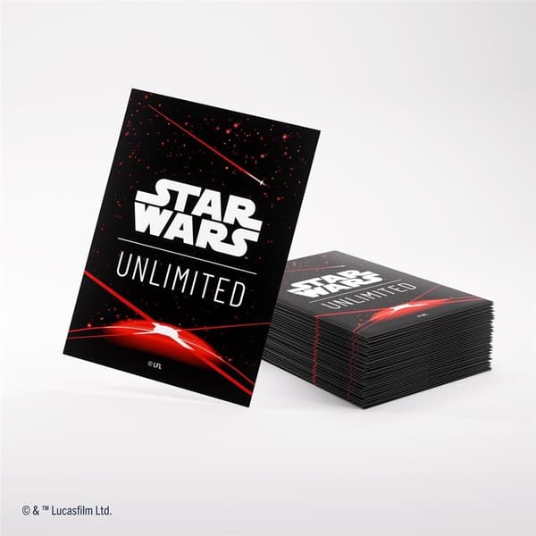 Gamegenic: Star Wars Unlimited – Double Sleeving Pack – Space Red