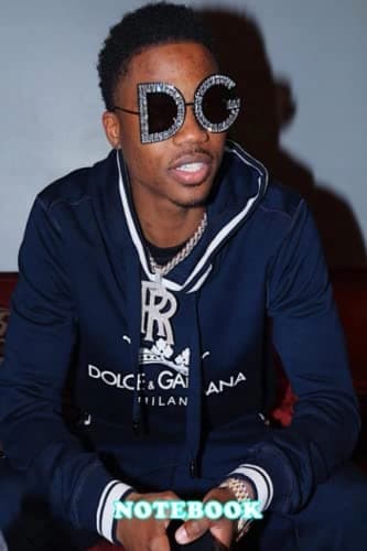 Notebook: Roddy Ricch New Year’s Weekly Planner Notebook for Writing. Thank you
