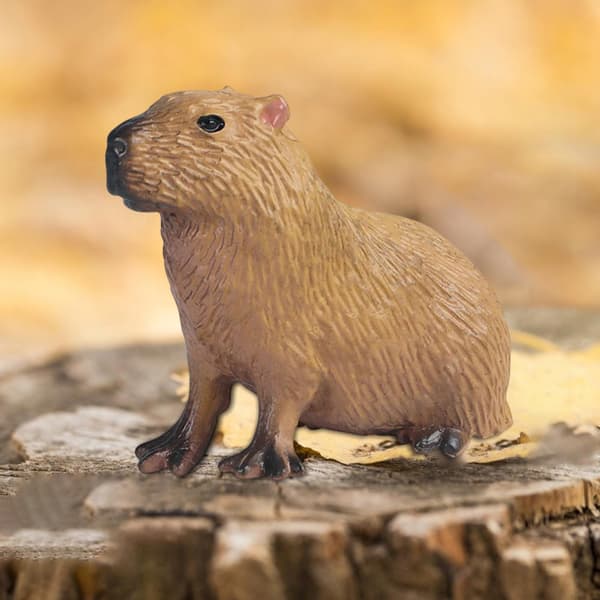 Capybara figurines Capybara statue Play set for