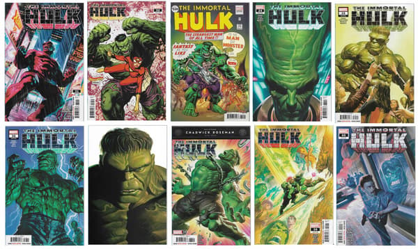 Marvel Immortal Hulk Comics 1–50/2019 (in English) – THE COMPLETE SET!