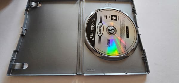 Black PS2 Platinum PlayStation 2