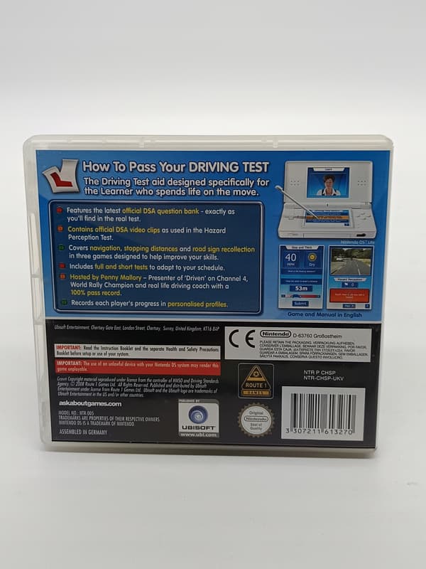 HOW TO PASS THE NINTENDO DS DRIVING TEST