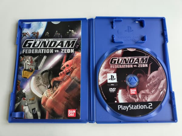 MOBILE SUIT GUNDAM: FEDERATION VS ZEON PS2 3xA