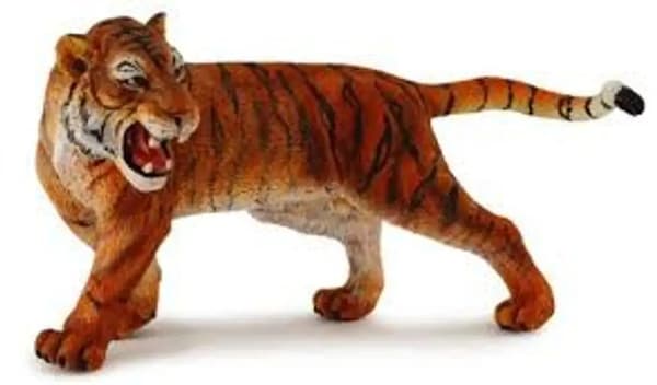 Siberian tiger figurine – intricately crafted