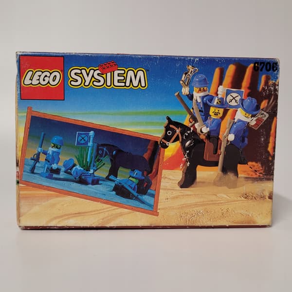 Lego Western System 6706 Cavalry Soldiers MISB 1997