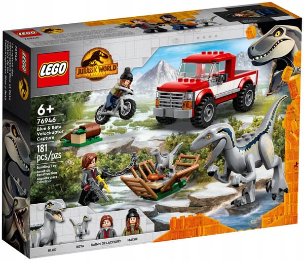 Lego JURASIC WORLD: Catching the Velociraptors