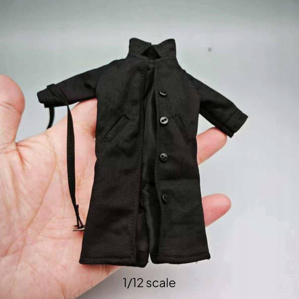 1/12 scale style coat. Inner figure jacket made from wire for black