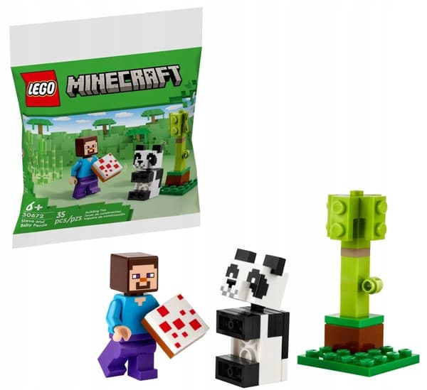 30672 - LEGO Minecraft - Steve and the Little Panda