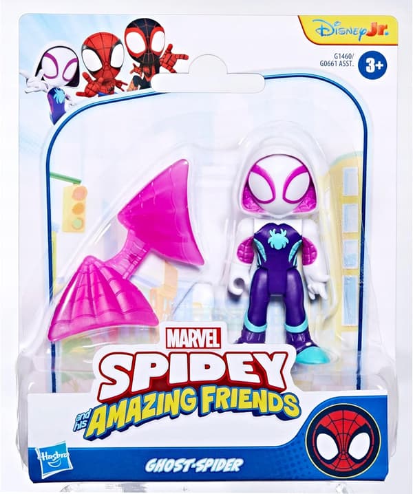 Marvel Spider-Man figurine with articulated limbs and wings