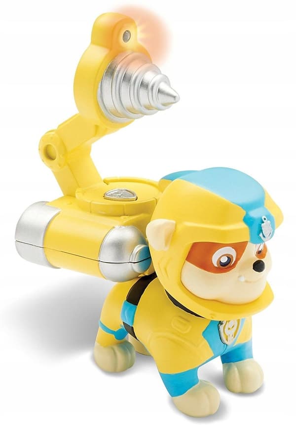 PSI MARINE PATROL RUBBLE ACTION FIGURE WITH LIGHT