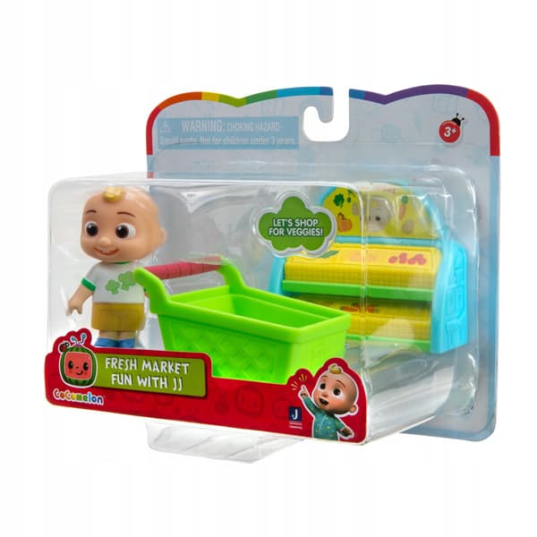 CoComelon Vegetable Stall Set + JJ Figurine