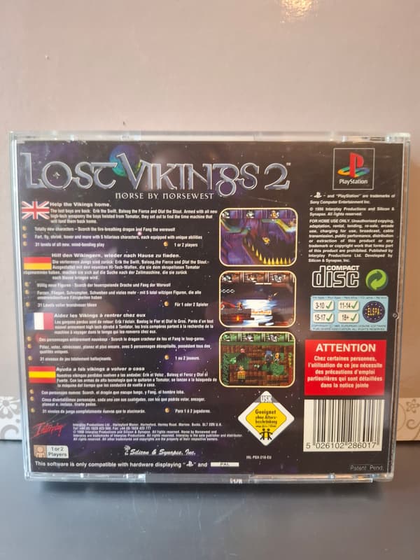 LOST VIKINGS 2 PS1