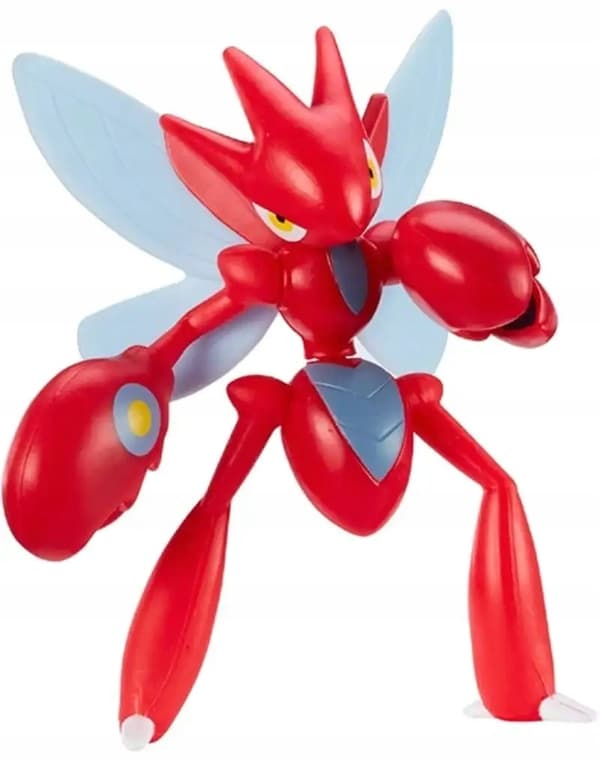 POKEMON Scizor Scherock Cizayox Figure with Attack Function