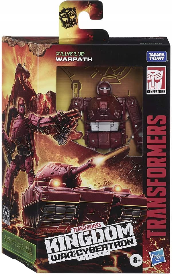 Transformers Warpath WFC-K6 War Cybertron Tank