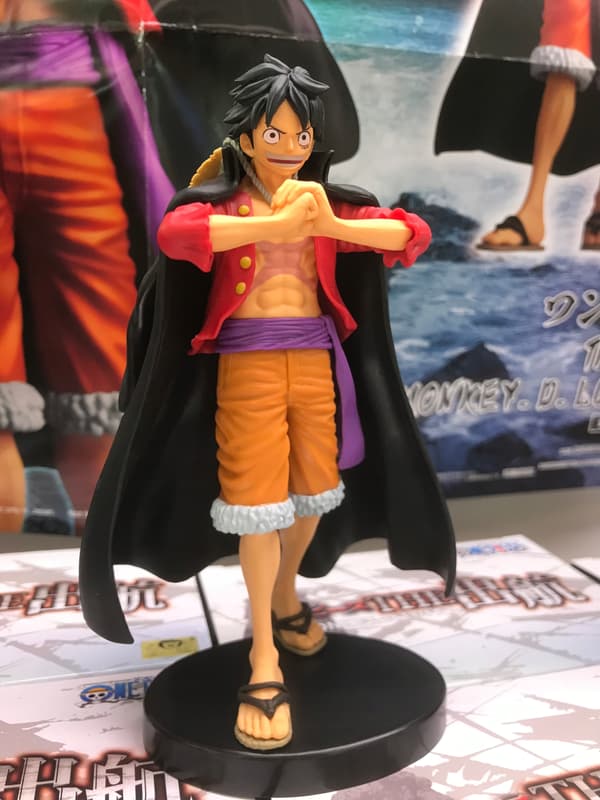 Bandai One Piece Monkey Luffy Shukko Anime Figure
