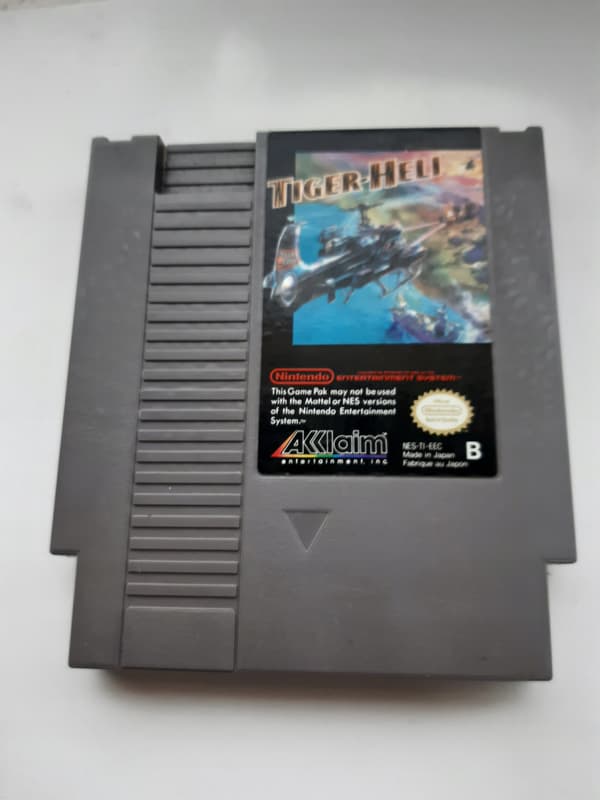 Tiger Heli for the Nintendo NES