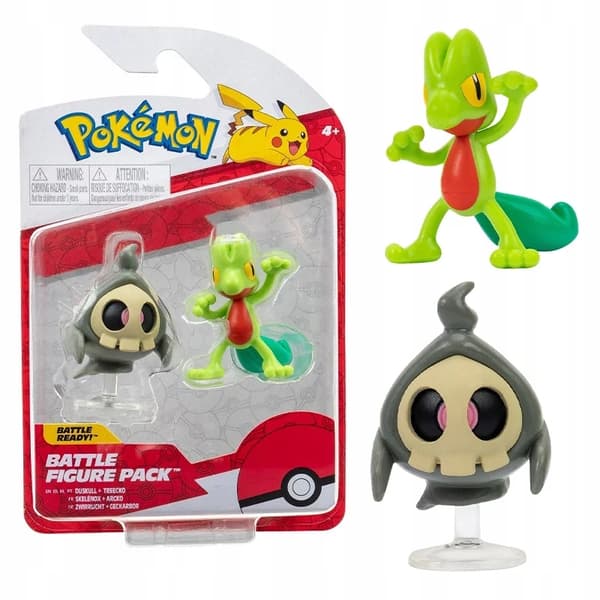 POKÉMON BATTLE FIGURE SET: DUSKULL + TREECKO