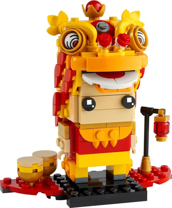 LEGO 40540 BrickHeadz Boy Performing the Lion Dance