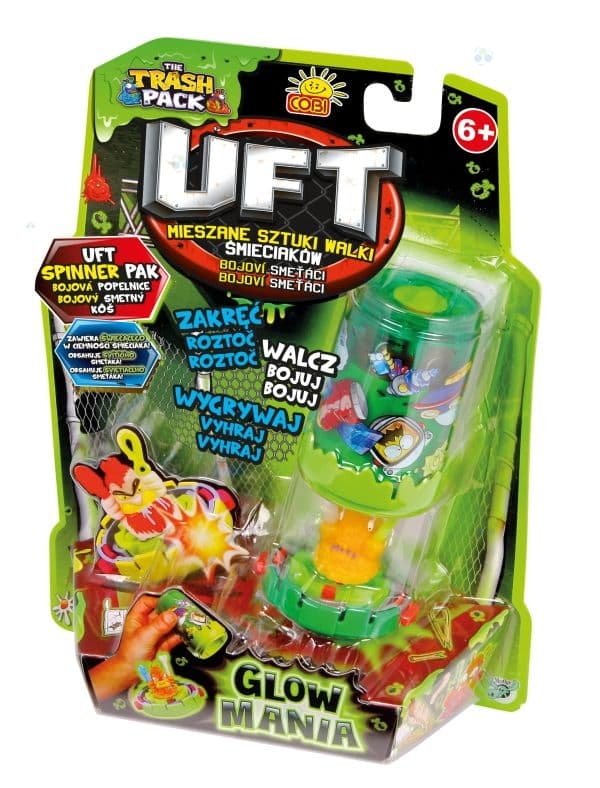 TRASH PACK UFT SPINNER PACK GLOW MANIA – Green spinner