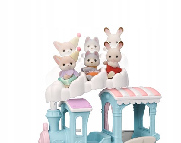 Sylvanian Families Colourful Train and Fox 5702