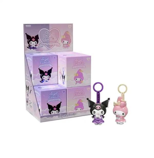 Comansi Sanrio keyring figurine – Angel & Devil Collection: Kuromi