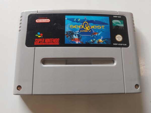 SEA QUEST SNES PAL NINTENDO ENG