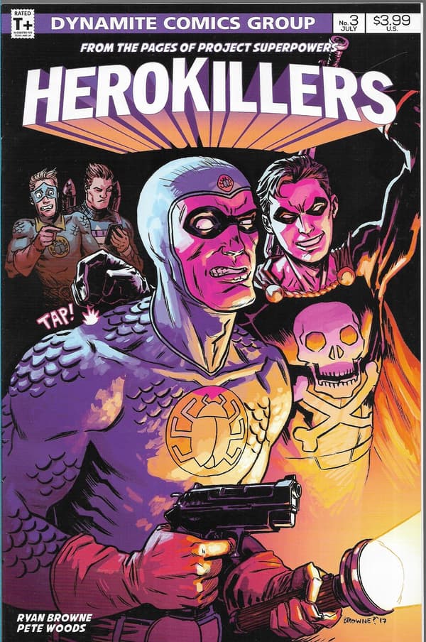 Project Superpowers: Herokillers Comic 1–5/2017 (in English) – Complete Set