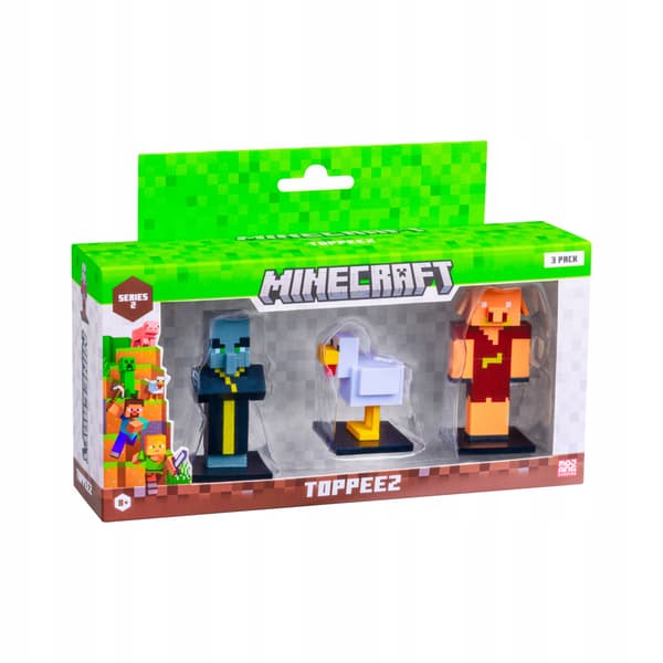 PMI: Minecraft Toppeez 3D, 24-piece set, 1 set