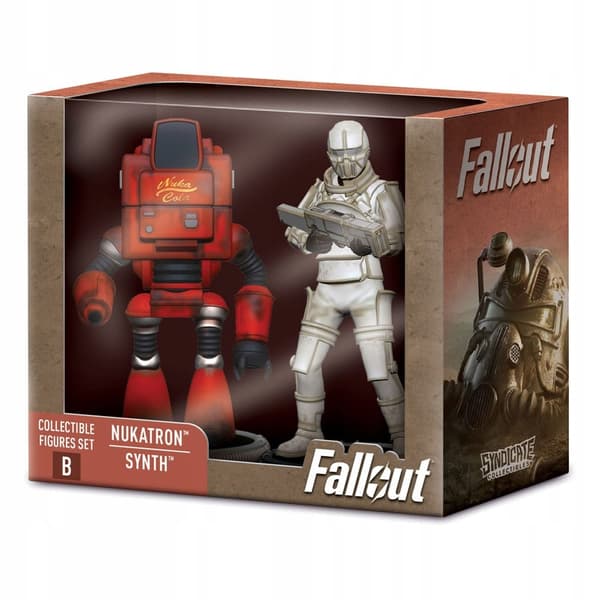 Fallout 2-pack figurines: Nukatron & Synth, 7 cm