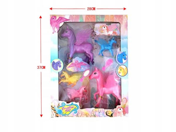 Set of winged horses – gift box