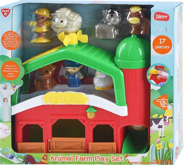 PlayGo Farm with Animals Play Set 8150596