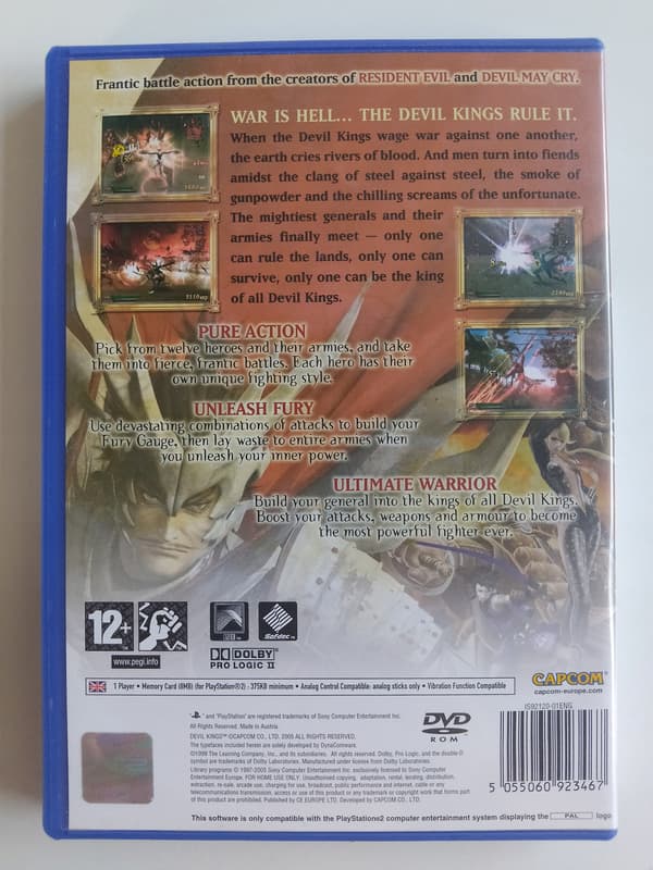DEVIL KINGS PS2 PAL ENG