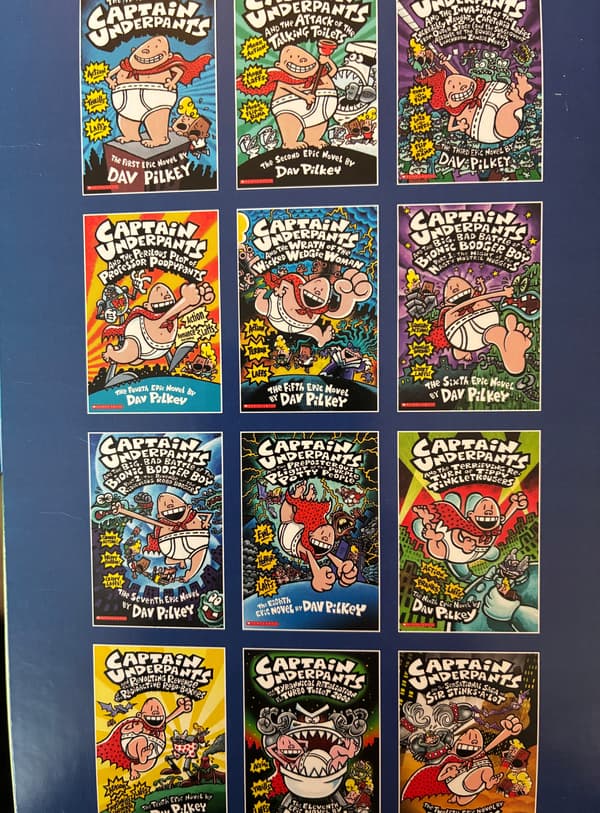 Captain Underpants collection: all twelve epic books (1–12) by Dav Pilkey