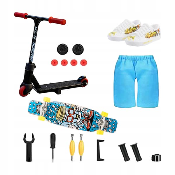 Finger Scooter Juggling Set – Finger Training – Mini Two-Wheeled Toys