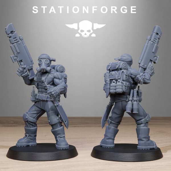 GrimGuard Jungle Fighters – x10