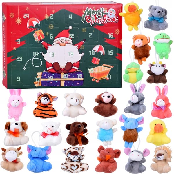 ADVENT CALENDAR WITH PLUSH TOYS