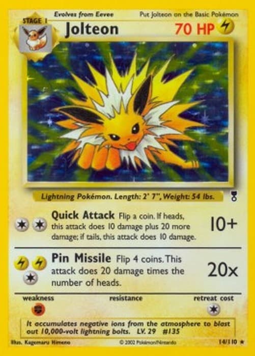 Pokemon TCG Jolteon