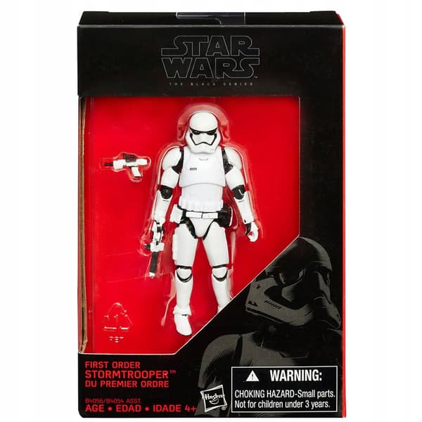 Stromtrooper (First Order) action figure from The Black Series (Star Wars)